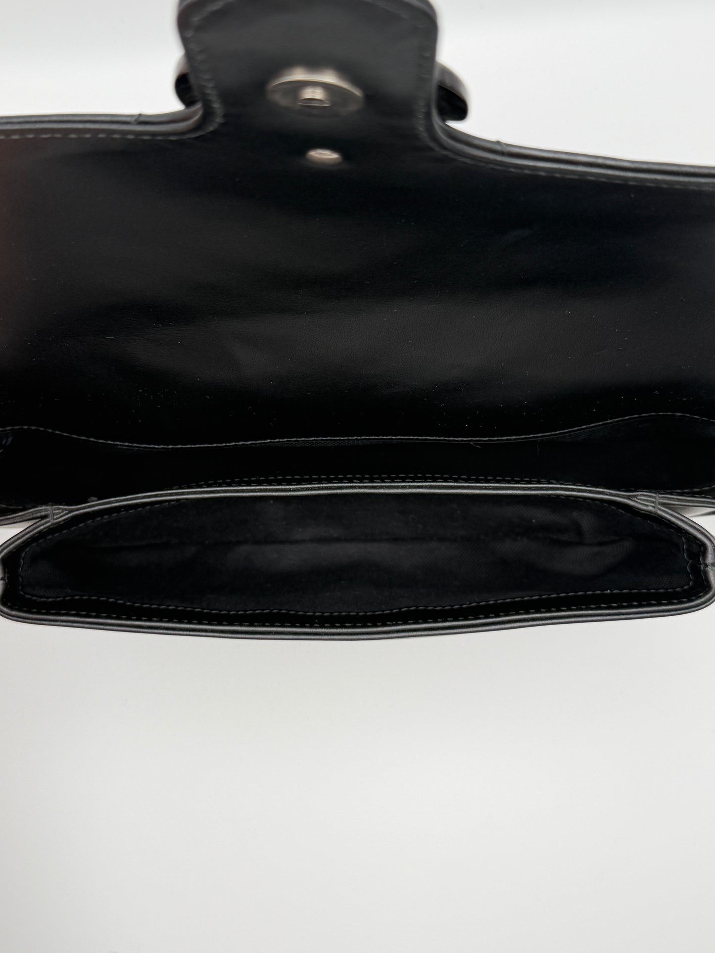 Gucci GG Marmont Shoulder Bag nera in pelle