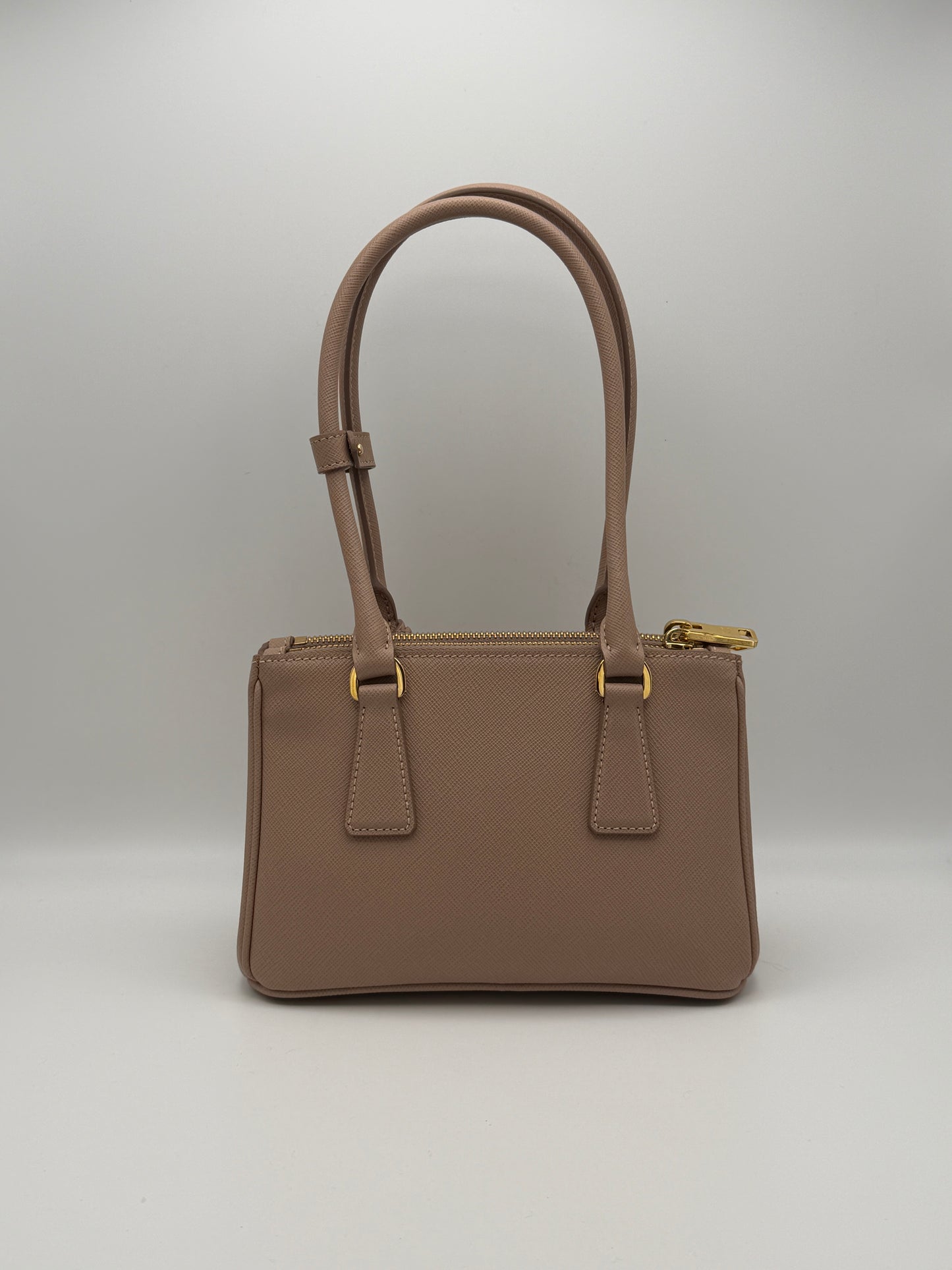 Prada Galleria Mini Saffiano Lux Cipria
