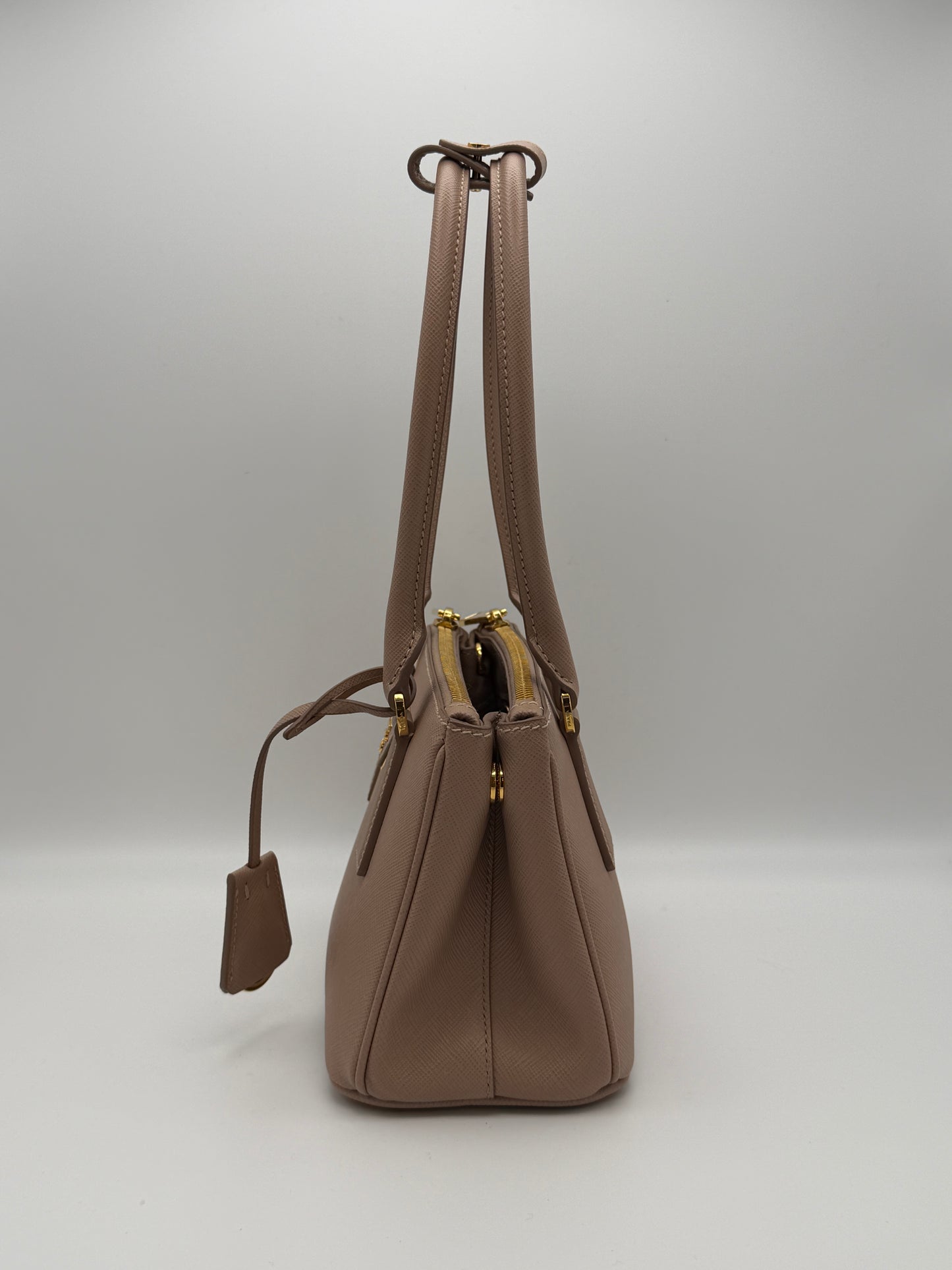 Prada Galleria Mini Saffiano Lux Cipria