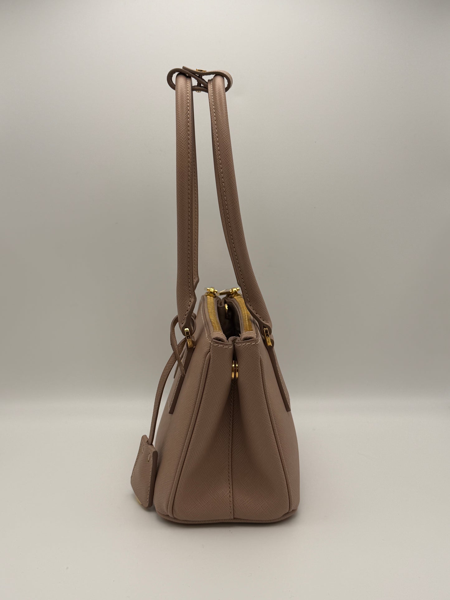 Prada Galleria Mini Saffiano Lux Cipria