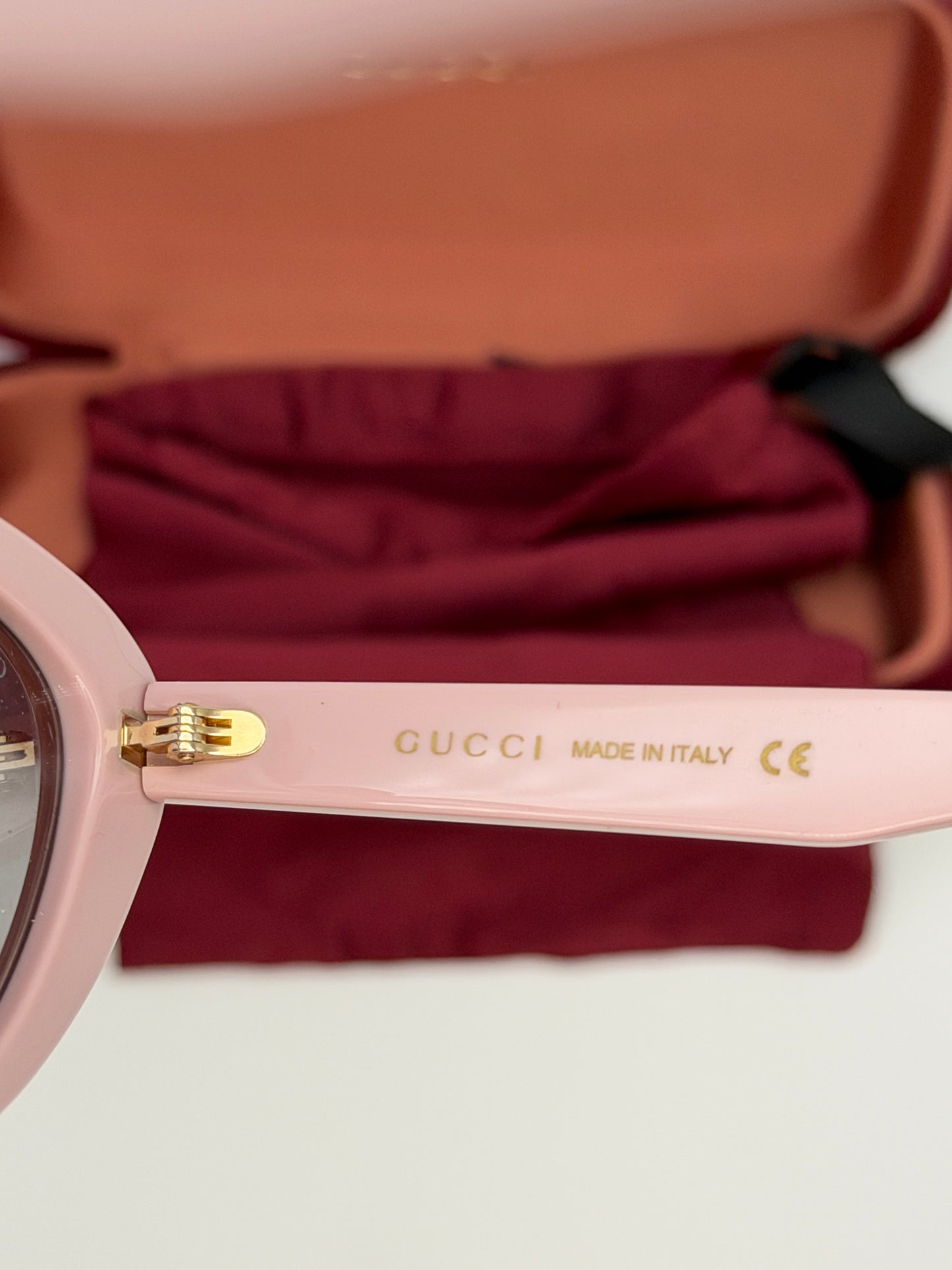 Gucci GG1170S 004 Occhiali da Sole Cat-Eye Rosa