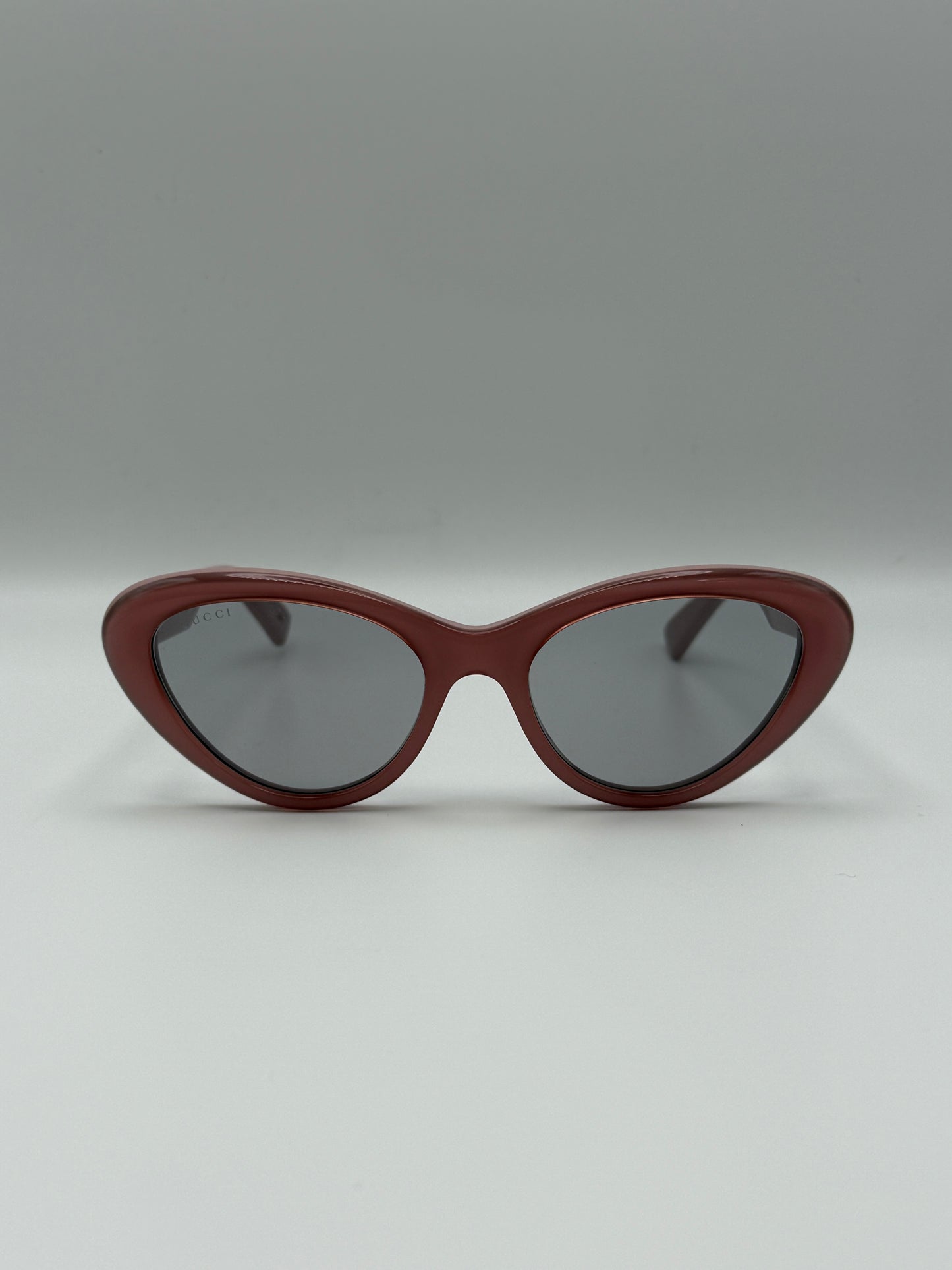Occhiali da sole Gucci GG1170S cat-eye rosa autentici