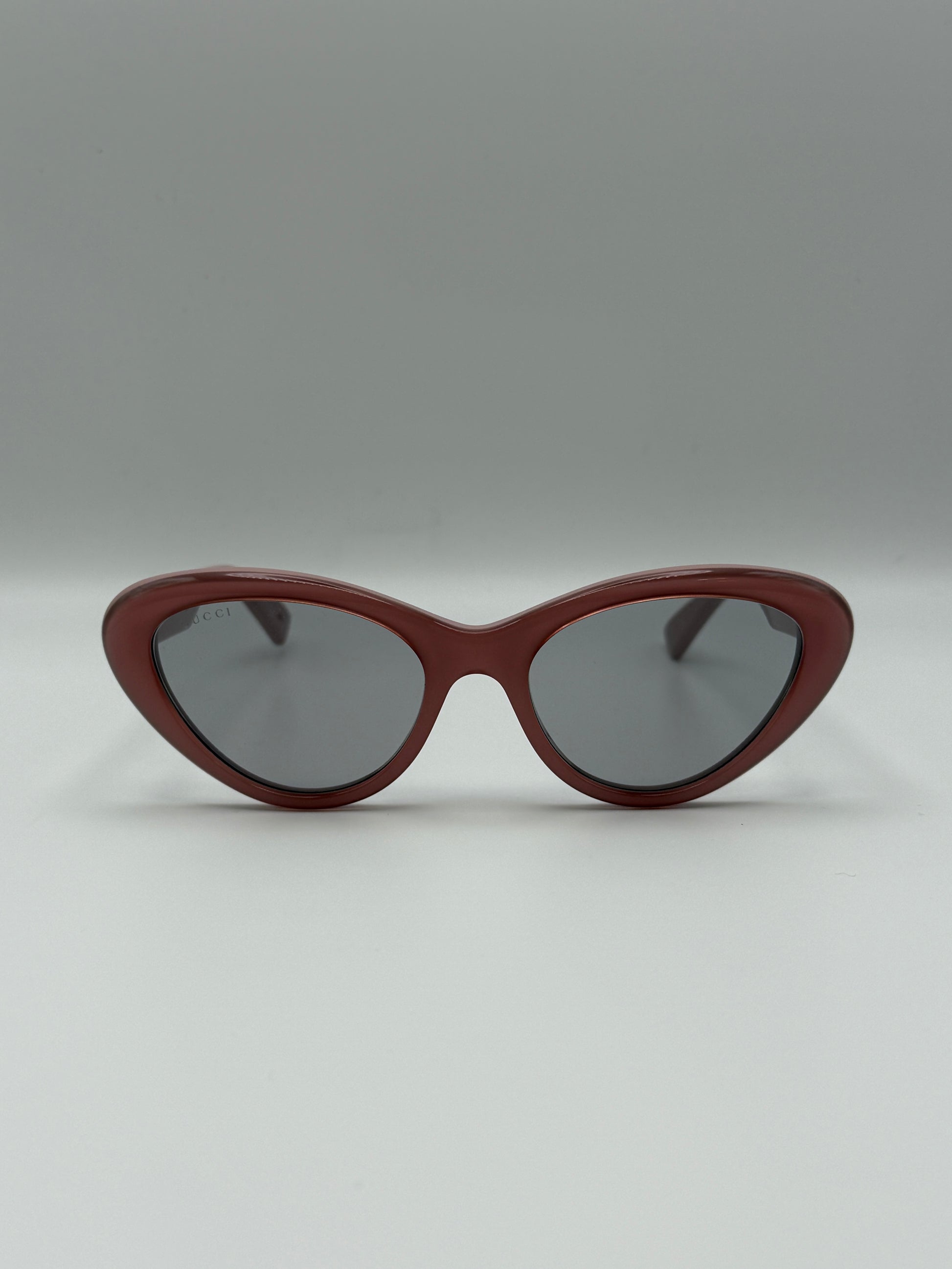 Occhiali da sole Gucci GG1170S cat-eye rosa autentici